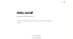 Desktop Screenshot of cmsvoice.com